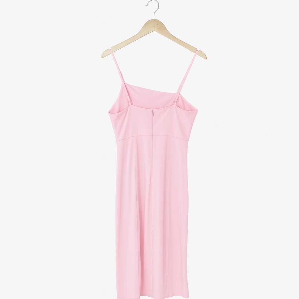 OWIN Women's NEW Adjustable Straps Sleeveless High Waist Split Midi Dress. - Picture 2 of 2